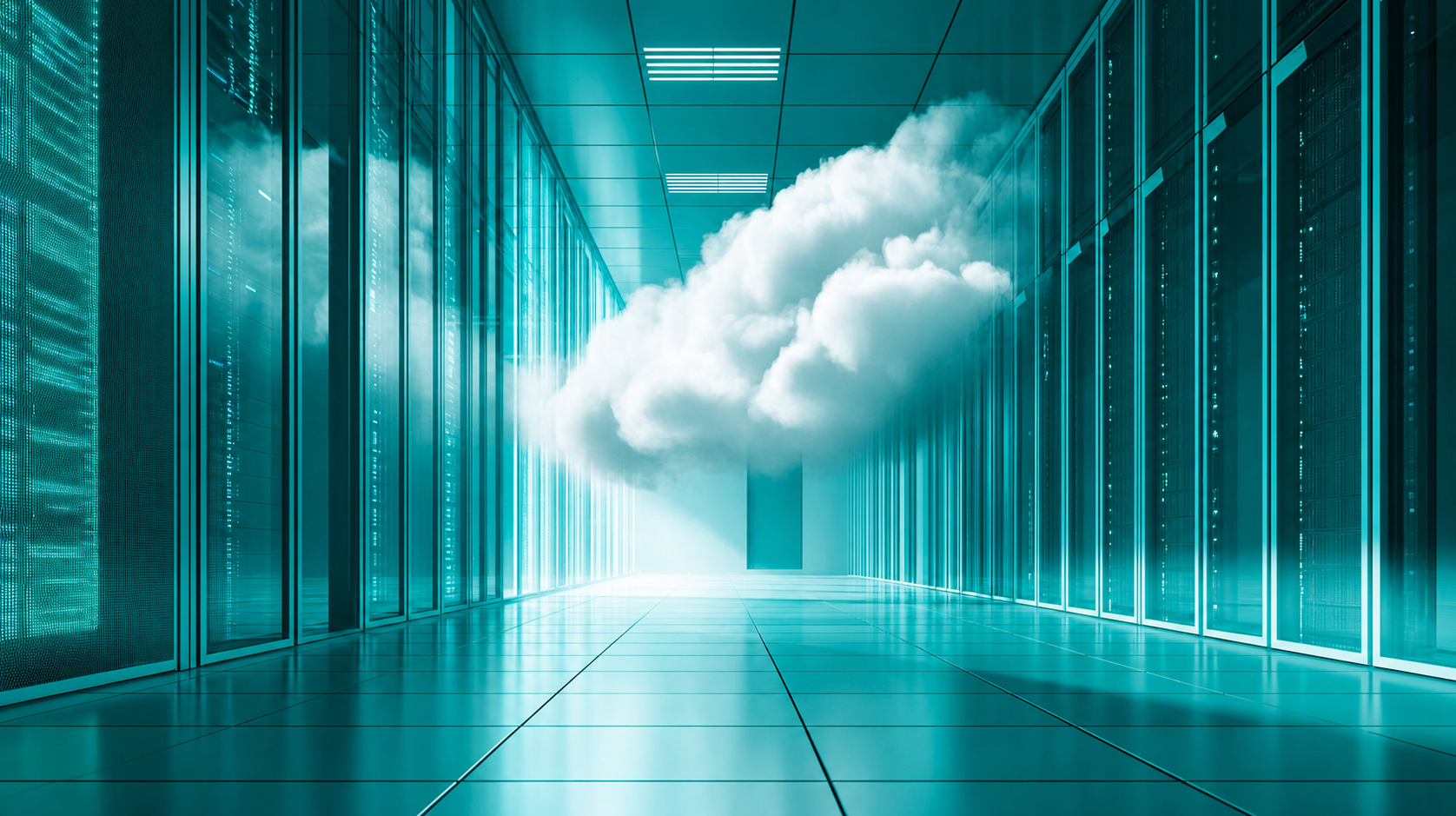 Cloud infrastructure visual
